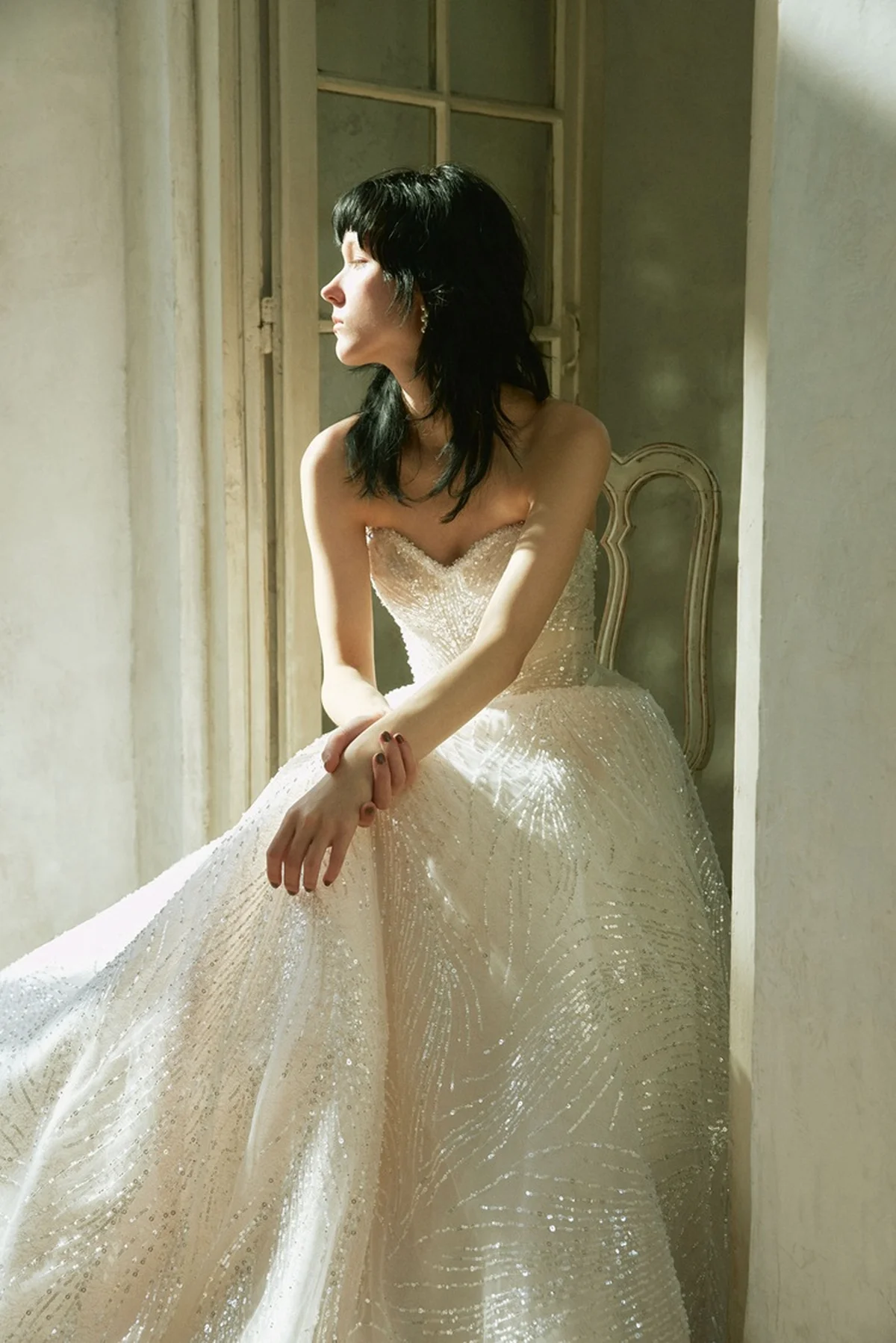 ドレス￥693,000（レンタル）／ネッタ ベンシャブ