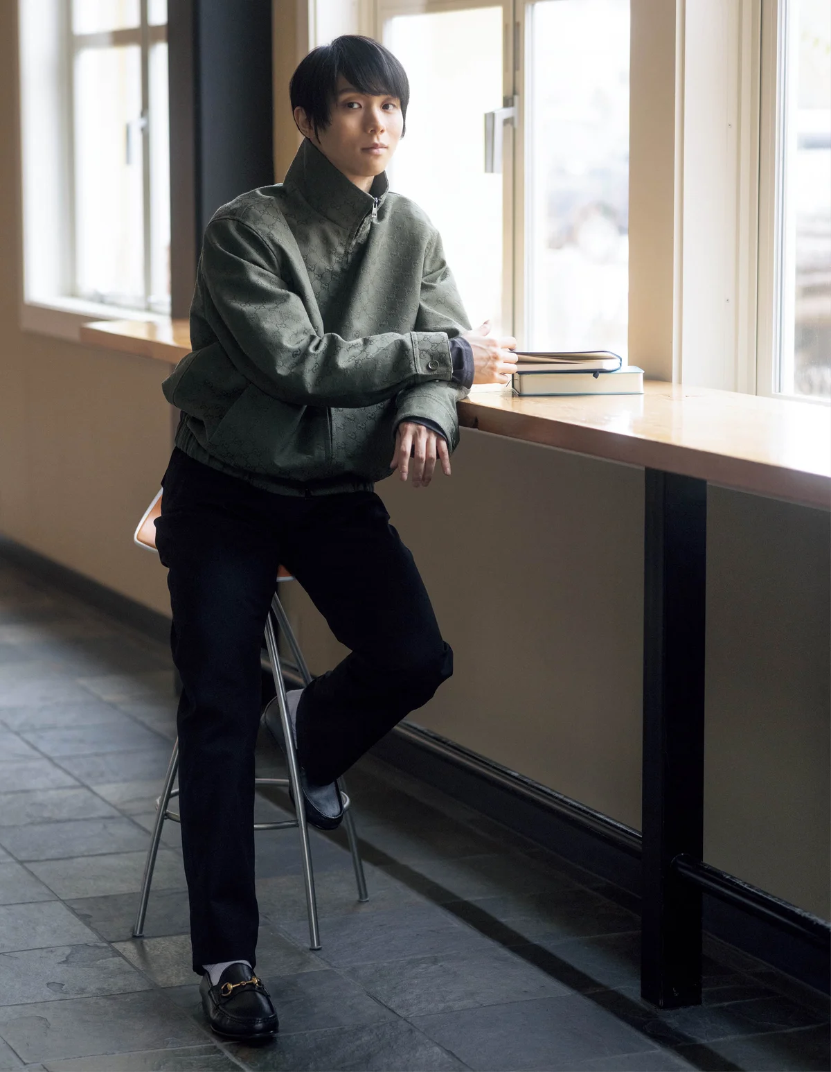 SPUR 羽生結弦　グッチ