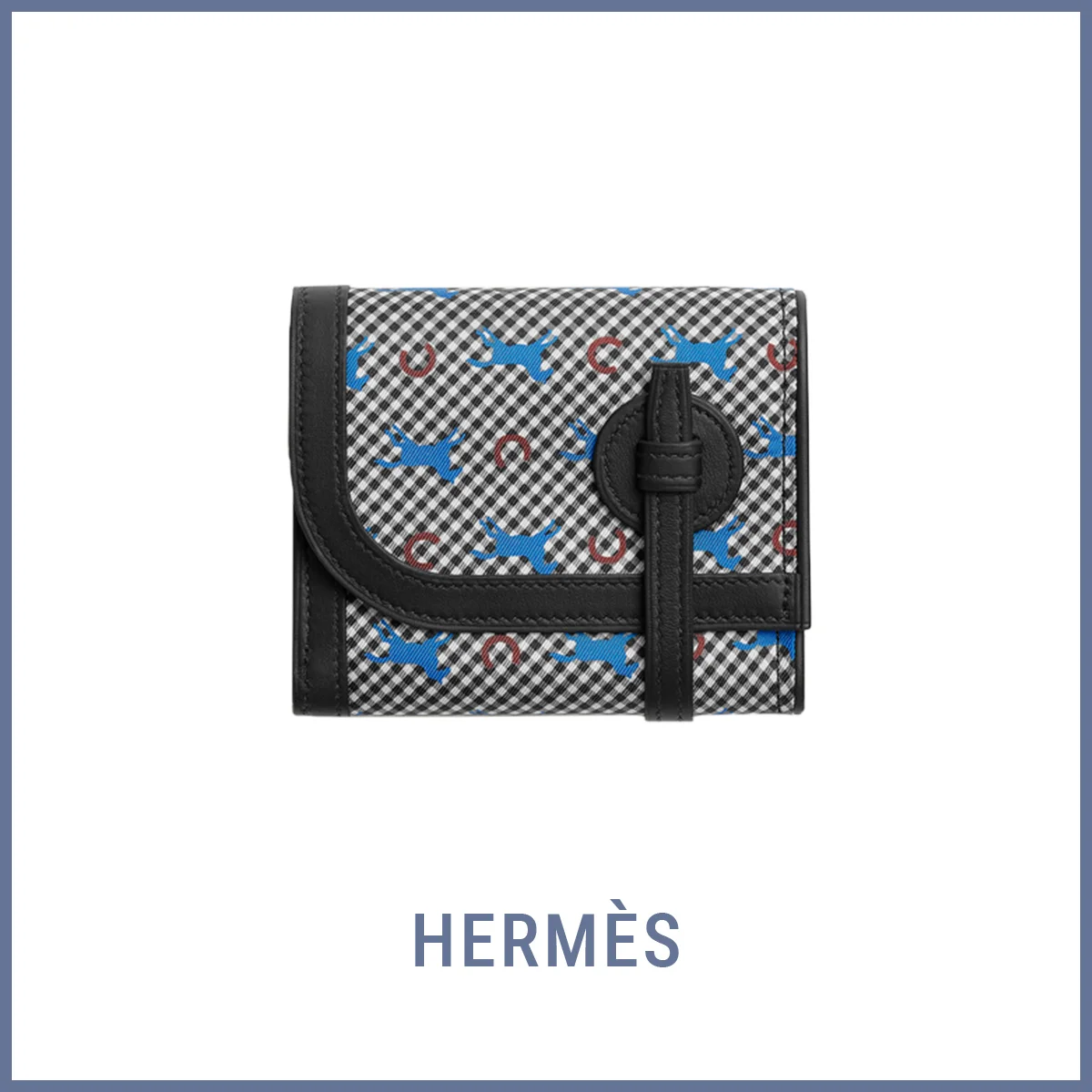財布 〈H9×W11cm〉¥283,800／エルメスジャポン(エルメス)　©Hermès