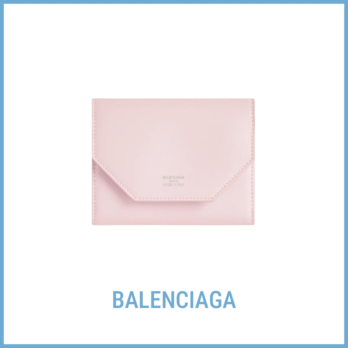 財布　バレンシアガ　BALENCIAGA　Envelope バイフォールドウォレット　〈H8.8×W11.4×D2cm〉￥66,000