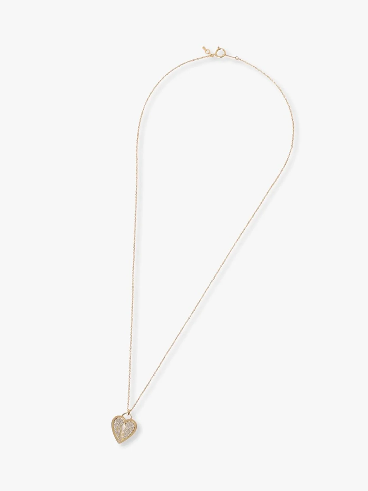 サンメイアのネックレス〈YG、ダイヤモンド〉¥308,000