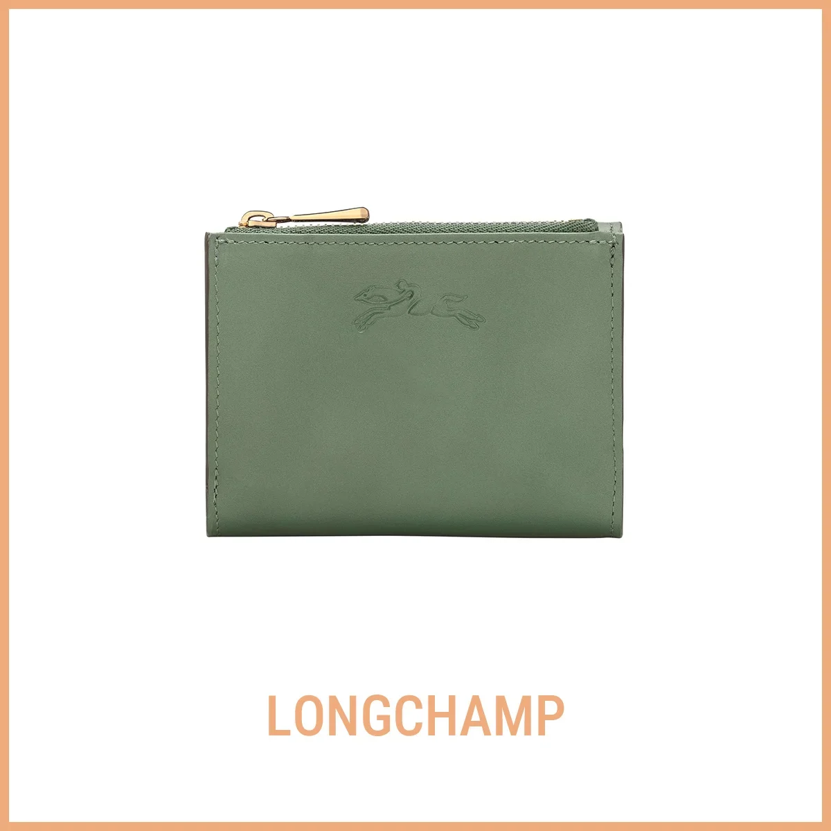 ロンシャン　LONGCHAMP　財布〈H9×W11cm〉￥44,000