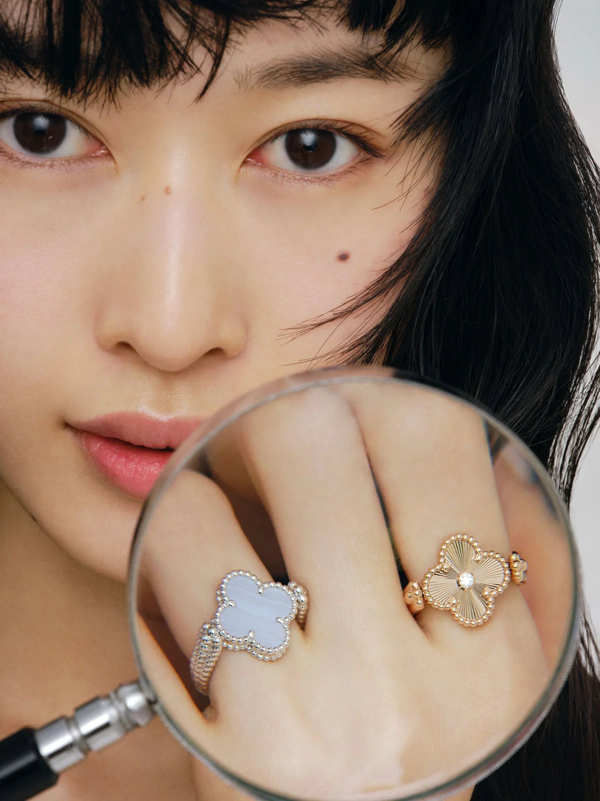 ヴァン クリーフ&アーペル　アルハンブラ 　リバーシブルリング