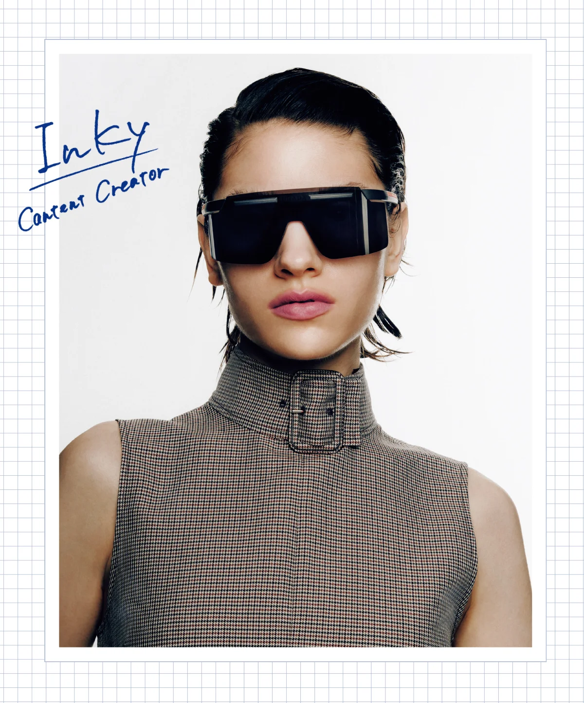 スポーツサングラスに合わせるメイクアップ