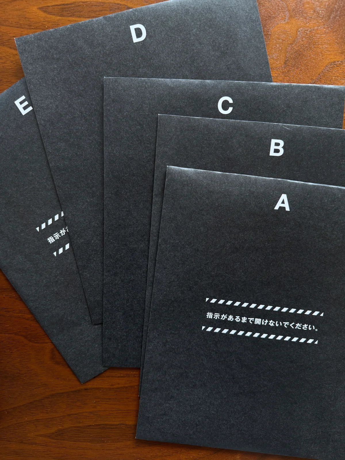 DETECTIVE X CASE FILE #2 ブラックローズの中身の封筒