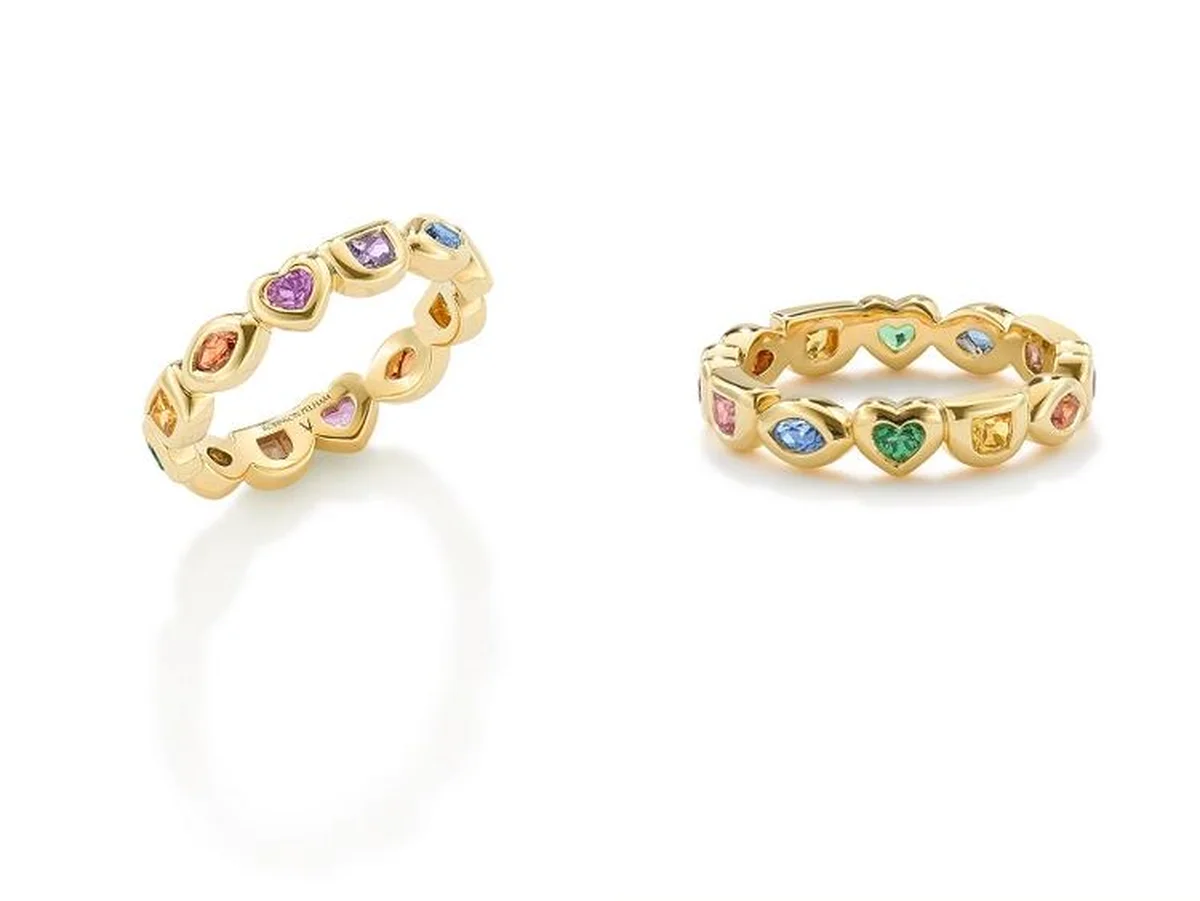 【ロビンソン ペラム】リング〈K14YG、サファイア、ツァボライト〉￥1,050,000～（参考価格）