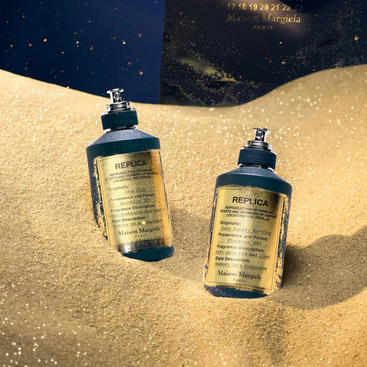 メゾン マルジェラ フレグランス レプリカ オードトワレ レイジーサンデー モーニング／ジャズ クラブ 各100ml 各￥25,190〈2025年10月23日限定発売〉