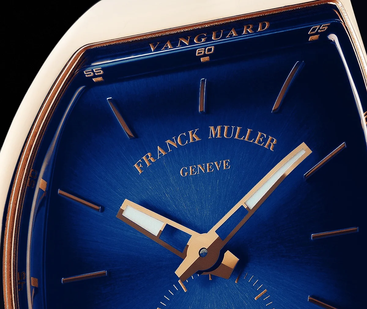 「ヴァンガード スリム スフマート」ウォッチ〈PG、自動巻き、ケースサイズ50mm×41mm〉¥3,740,000