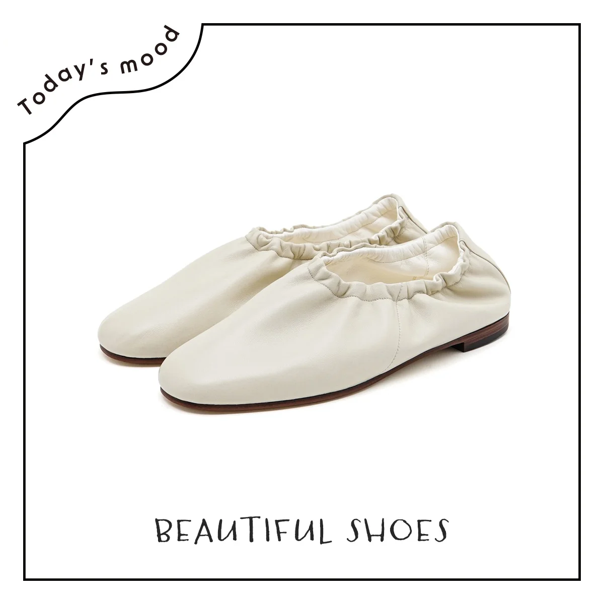 BEAUTIFUL SHOES（ビューティフル・シューズ）のバレエシューズ【昼下がりのごきげんワードローブ】