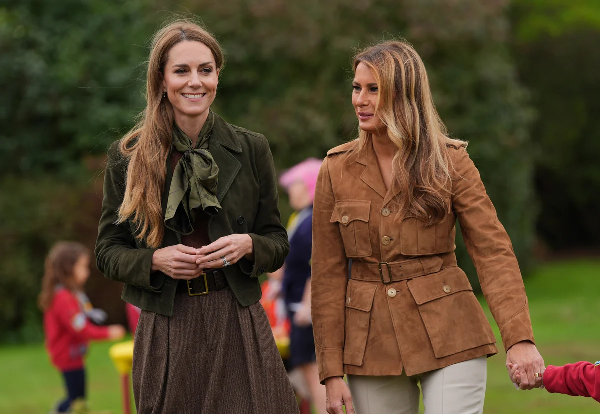 キャサリン皇太子妃、メラニア夫人