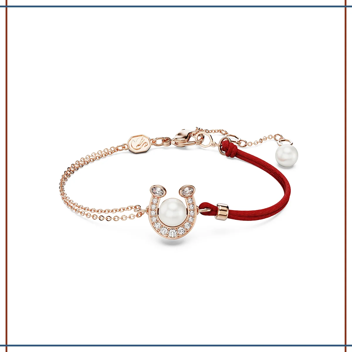 2026年の干支「午」モチーフ小物　【スワロフスキー・ジュエリー】のブレスレット￥22,000