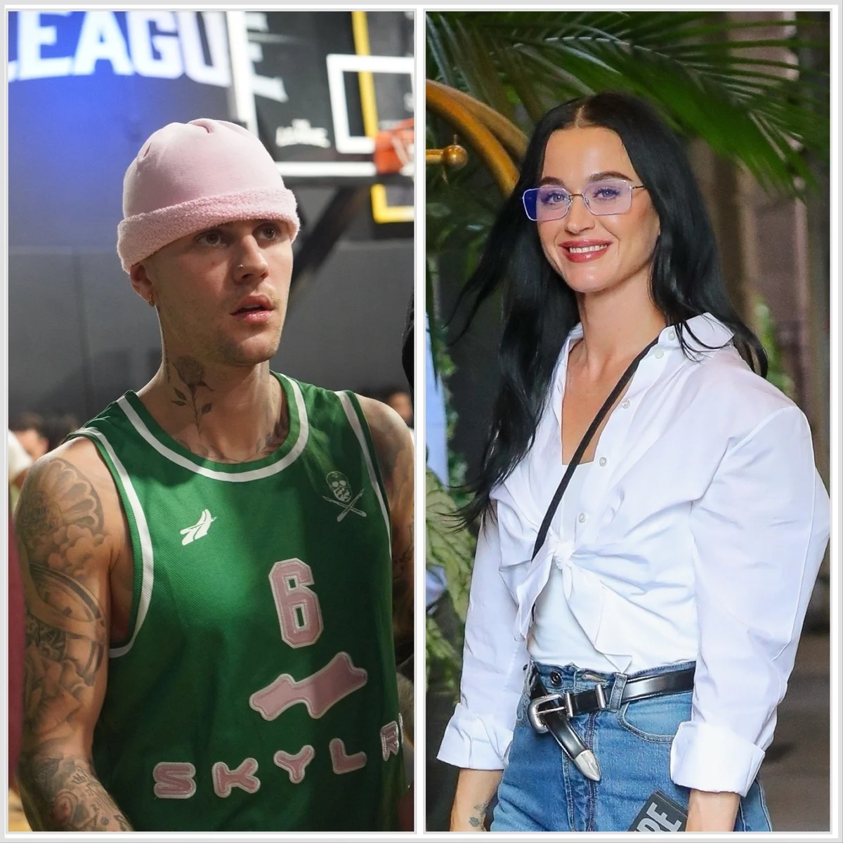 ジャスティン・ビーバー、ケイティ・ペリー