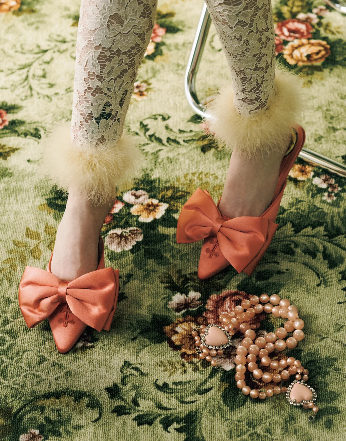 ヴァレンティノのミュール