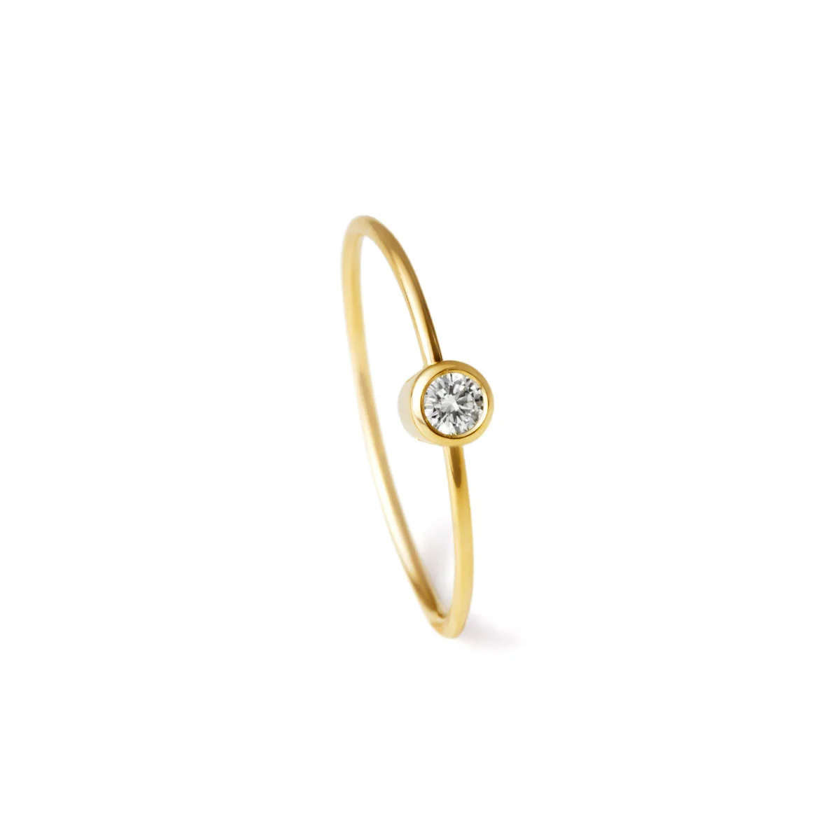 シハラ ダイヤモンド ピアス フープピアス