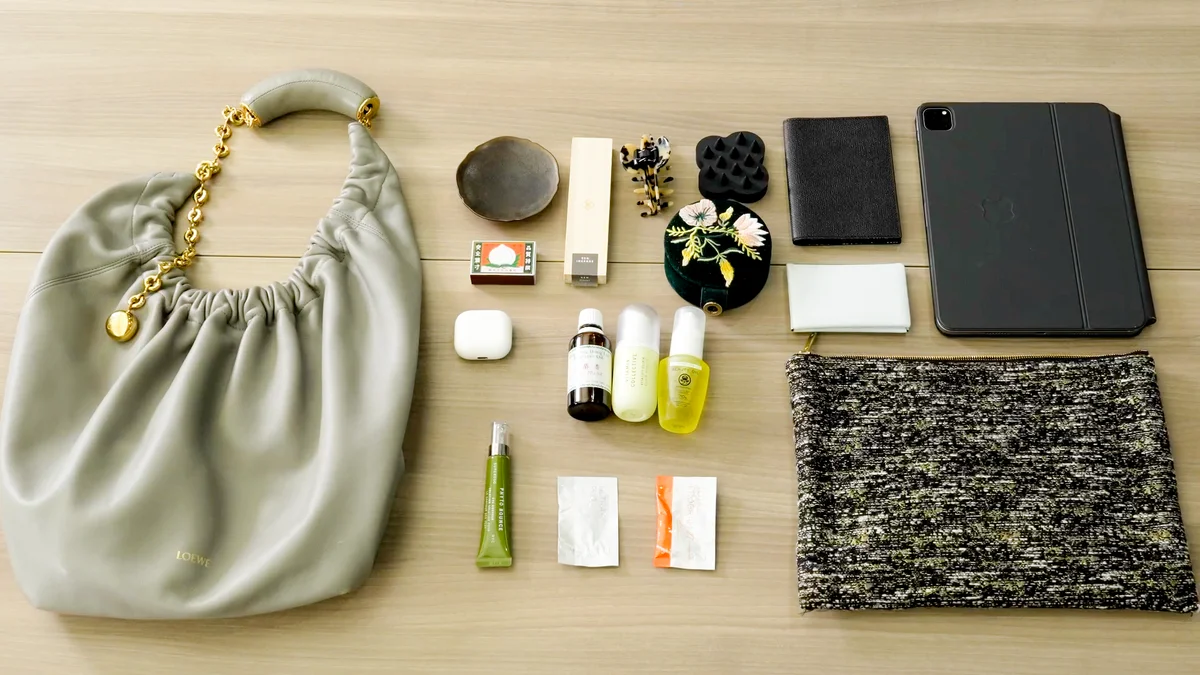 クリエイティブディレクター飯島のロエベのバッグ