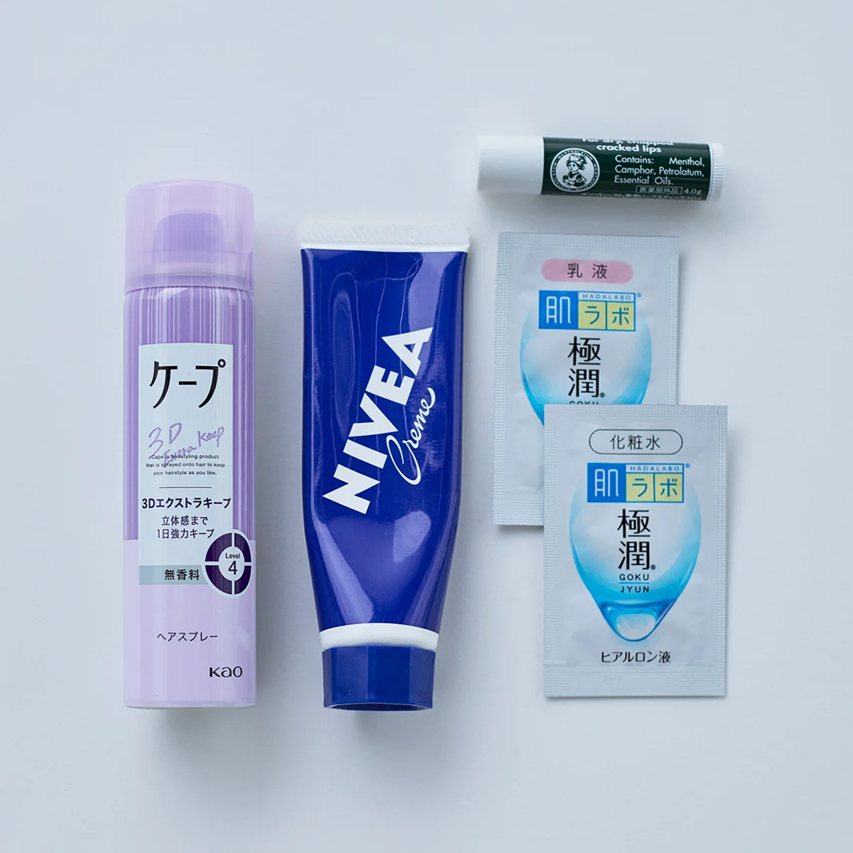 ハンドクリーム　ニベア　リップ　メンソレータム