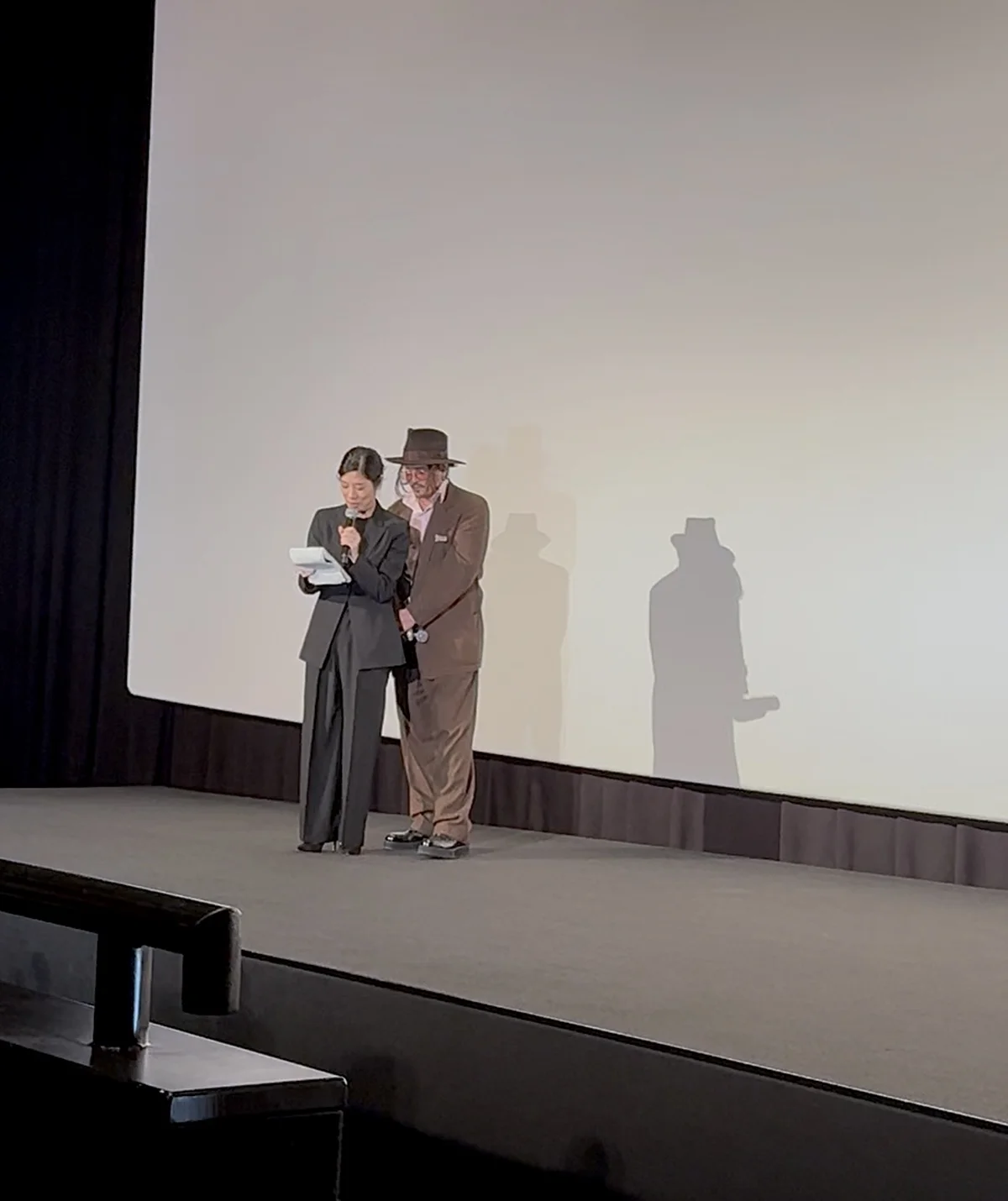 ジョニー・デップ　来日　『モディリアーニ！』