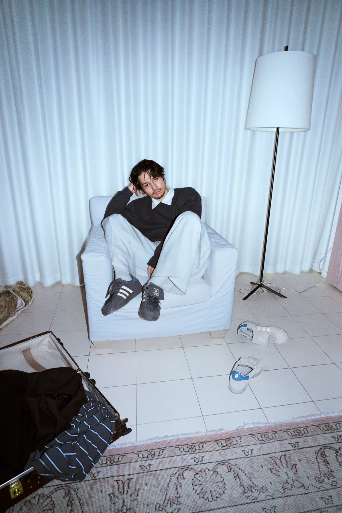 常田大希が主宰するPOINTLESS JOURNEYと adidas Originals × atmos コラボスニーカーSUPERSTAR