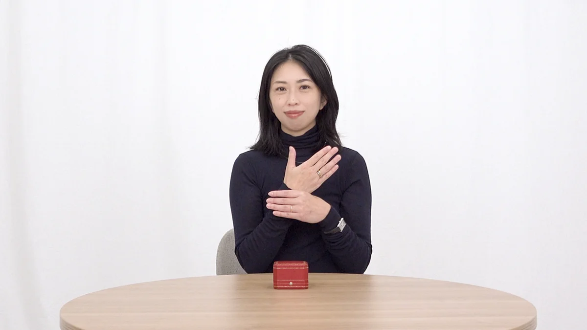 エディターKAMEIのベストバイは、カルティエの「トリニティ クッション リング クラシックモデル」