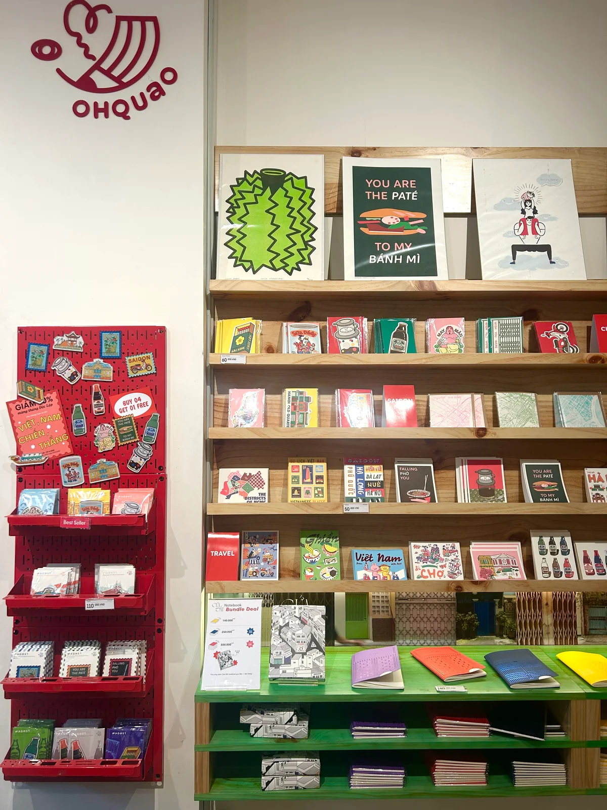 OHQUAOの店内