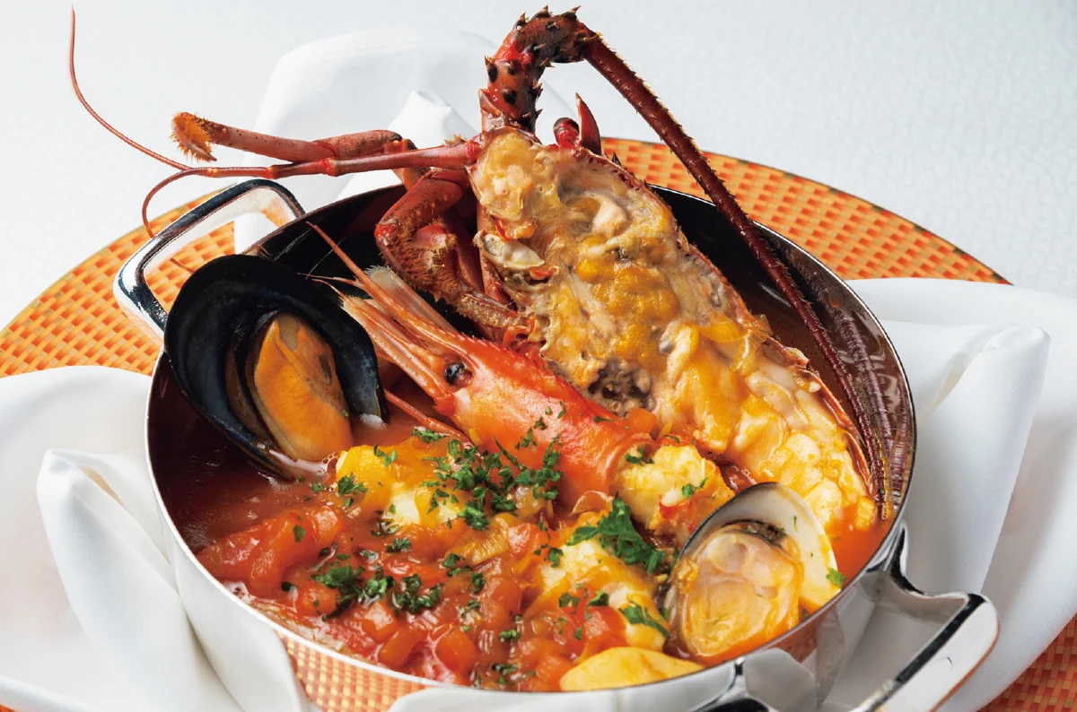 レストラン プルニエの見目麗しブイヤベース