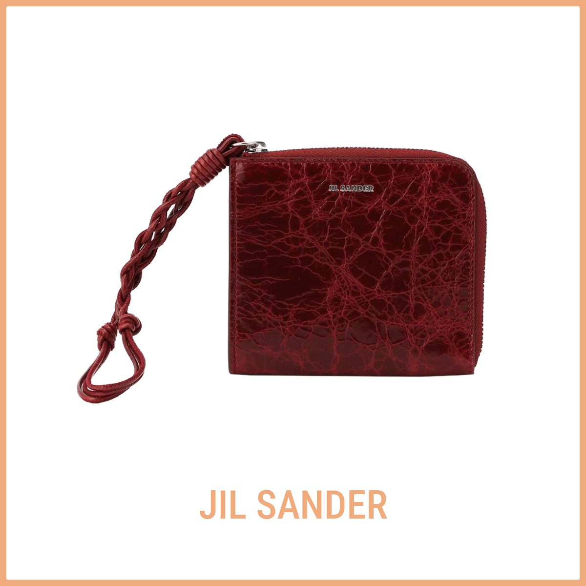 財布　ジル サンダー　【SPURSHOP別注】CREDIT CARD PURSE　〈H11×W11.5×W2cm〉￥82,500