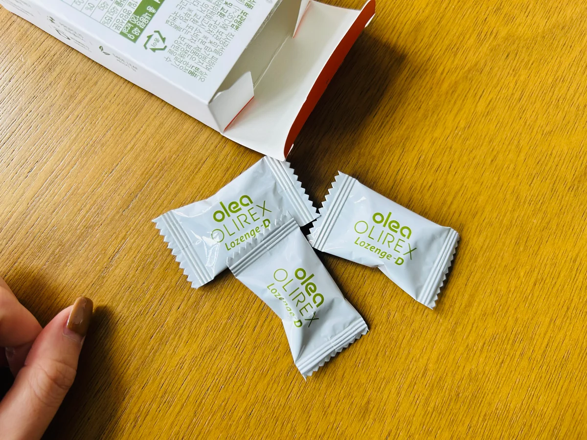 「olea OLIREX Lozenge－D」　個装写真
