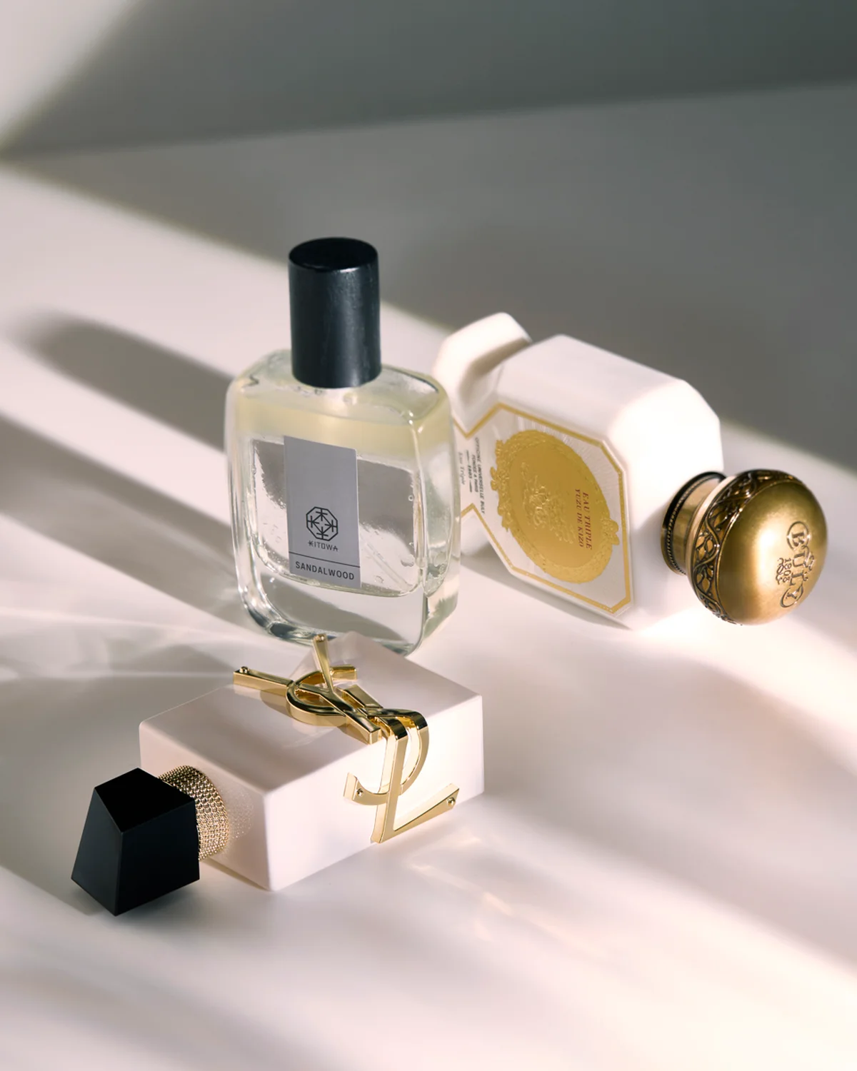 YSL リブレ ロー ニュ、KITOWA オー・エクロジオン サンダルウッド、オフィシーヌ･ユニヴェルセル･ビュリー オー・トリプル ユズ・ドゥ・キソ