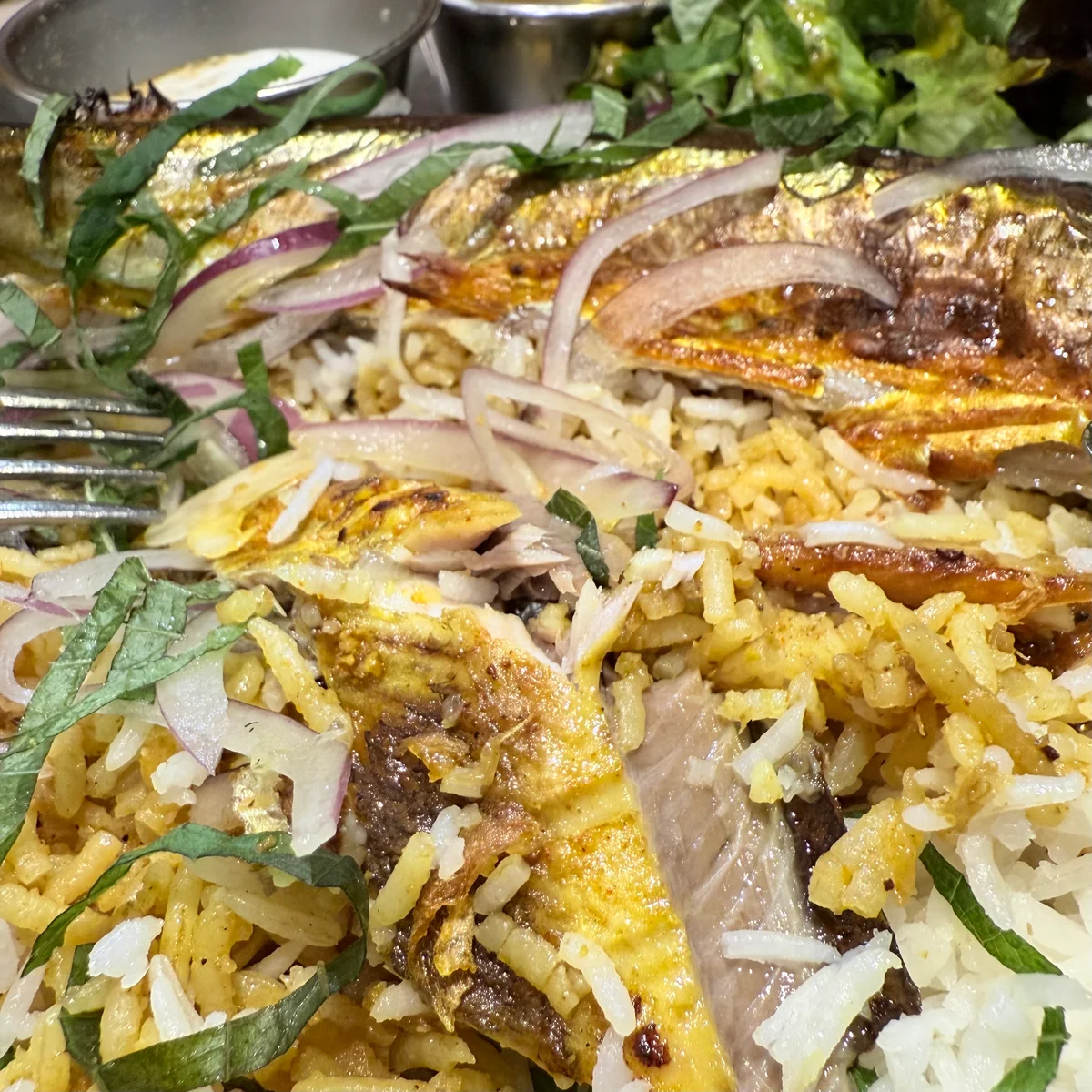 東京駅　ヤエチカ　東京カレーカルテット　カレー＆ビリヤニ ニルヴァーナTokyo　ビリヤニ