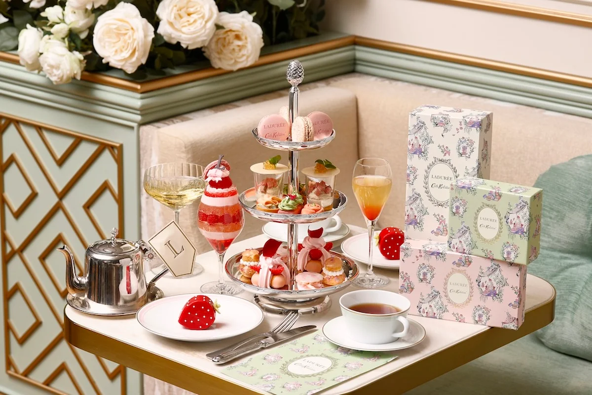 【ラデュレ】と【キャス キッドソン】がコの画像_4