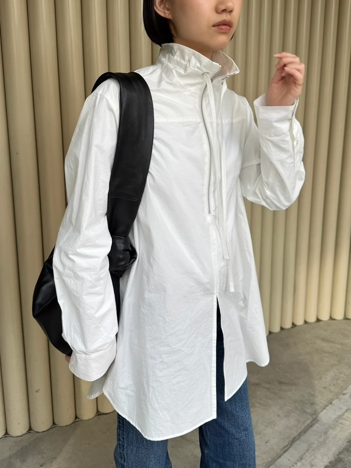 エディット フォー ルル PR村山莉緒さんが着用したパジャマシャツ