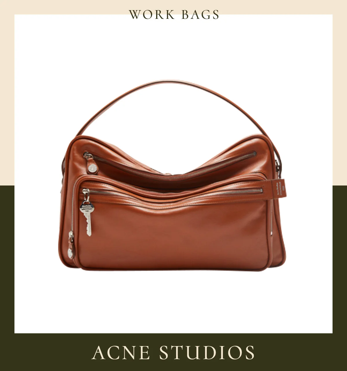 通勤バッグ　アクネ ストゥディオズ（Acne Studios）　バッグ〈H28×W42×D11〉￥335,300