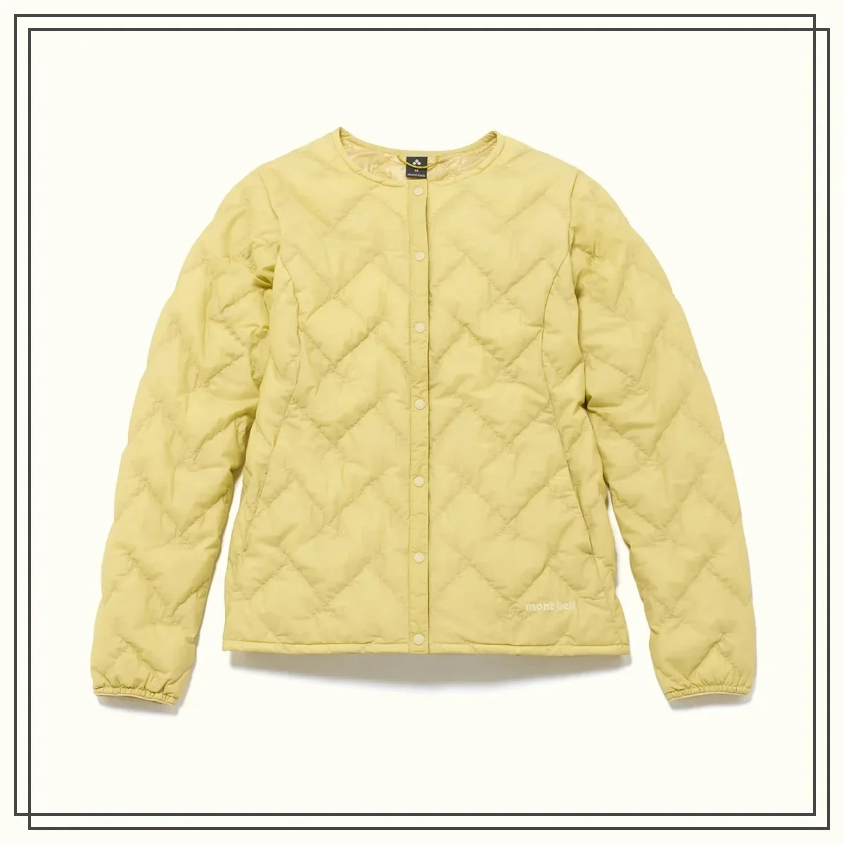 モンベルの黄色いジャケット