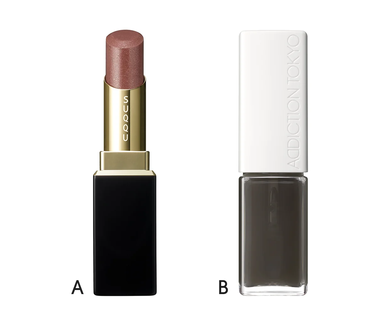 SUQQU モイスチャー グレイズ リップスティック 111/アディクション ザ リップグロス 010の画像