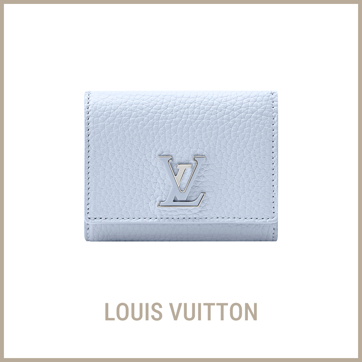 財布　ルイ・ヴィトン「ポルトフォイユ･カプシーヌ タイニー」〈H8.5×W10.7×D2.8cm〉￥139,700