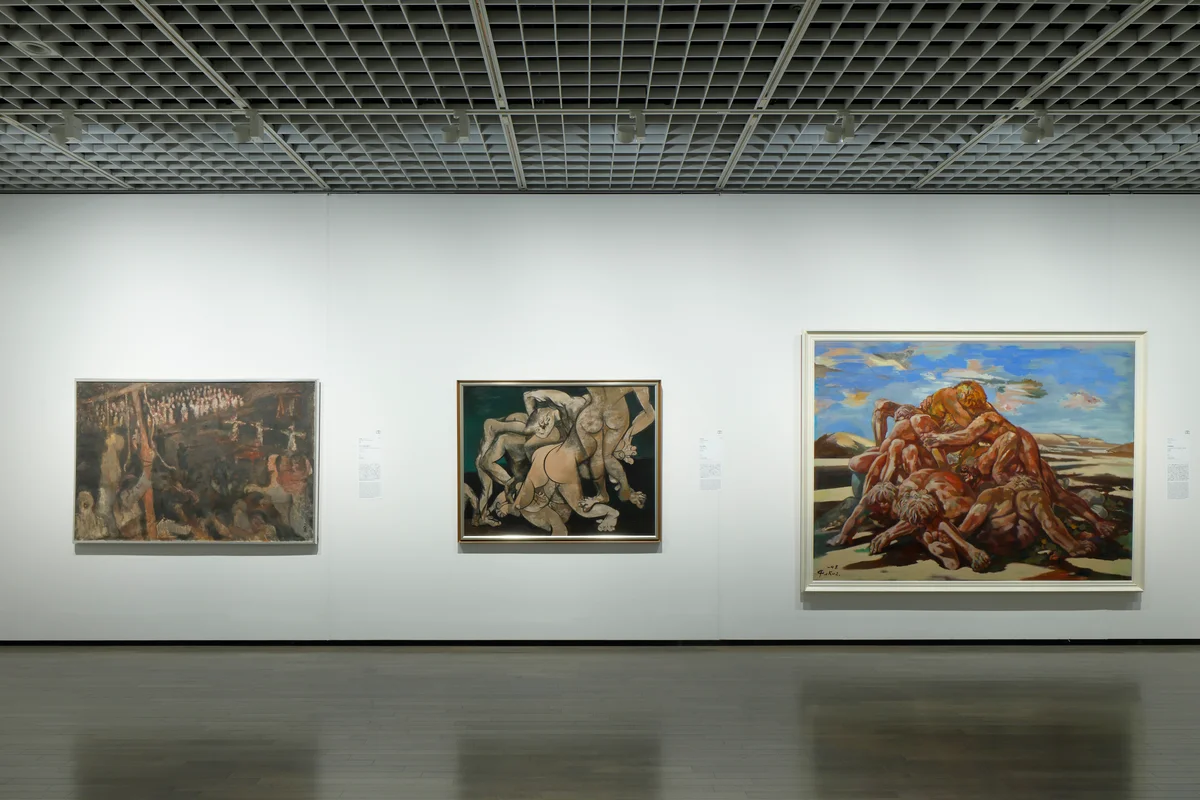 東京国立近代美術館 「コレクションを中心とした特集 記録をひらく 記憶をつむぐ」 会場風景