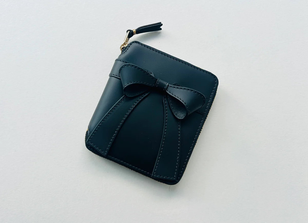 【Wallet COMME des GARCONS】ビッグボウ　二つ折り財布