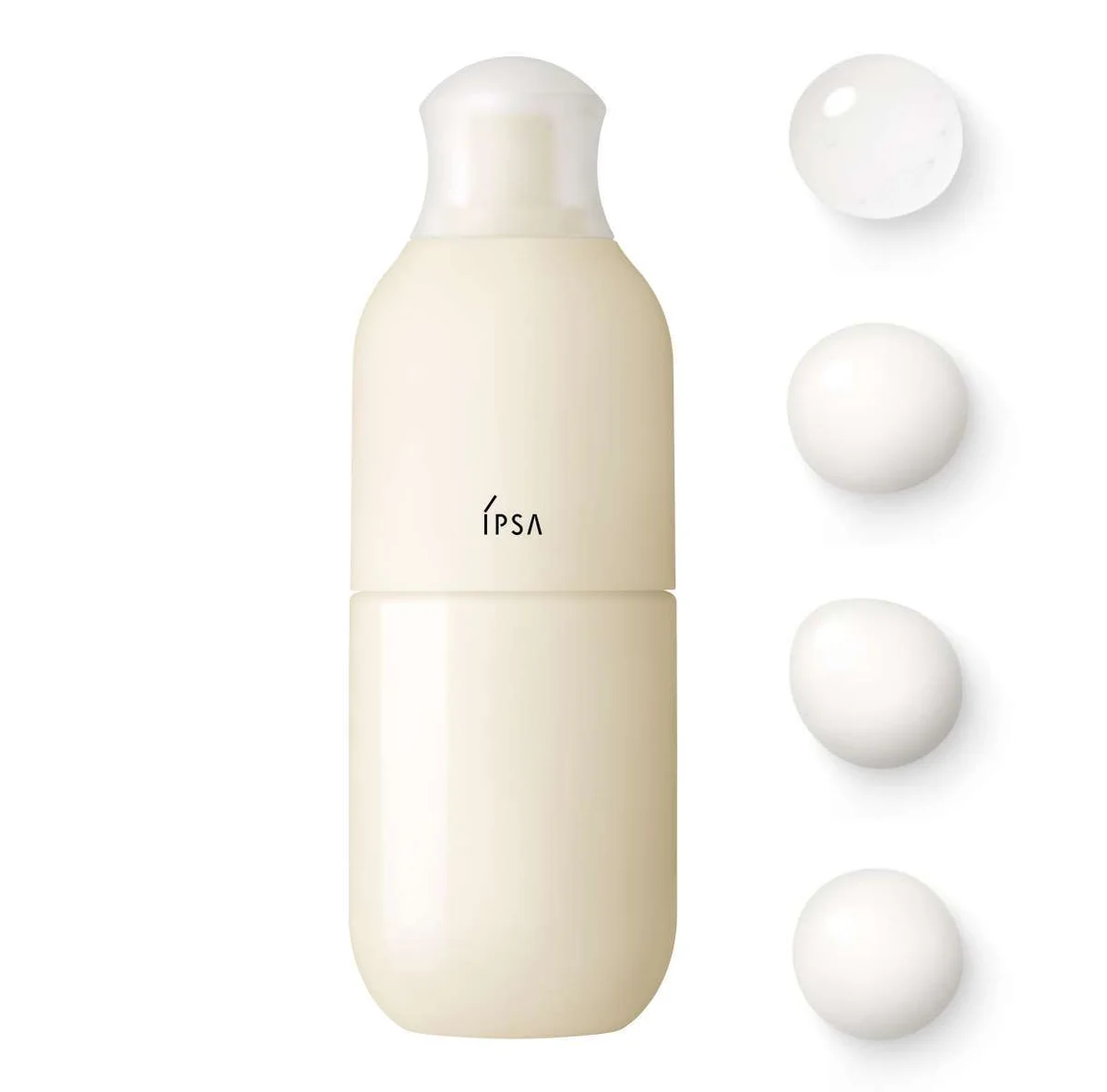 1人ひとり異なる皮脂分泌力や肌状態に応じて、最適なアプローチをかなえる全4種（上から1、2、3、4）