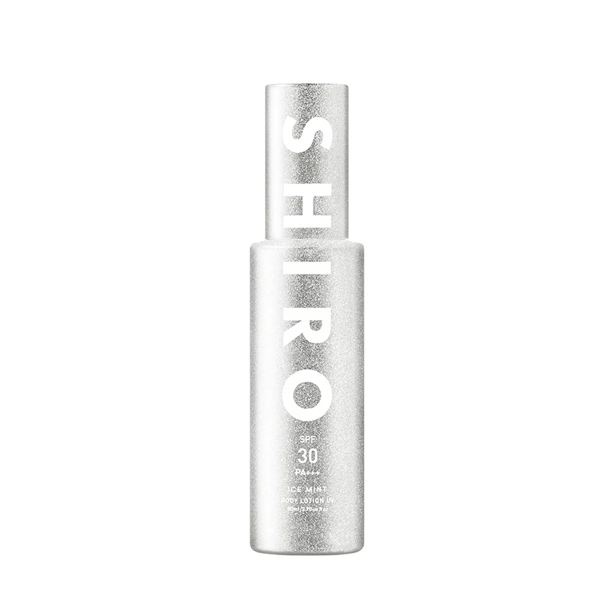 SHIRO アイスミント ボディローション UV SPF30・PA+++ 80ml ￥2,090〈2025年5月15日数量限定発売〉