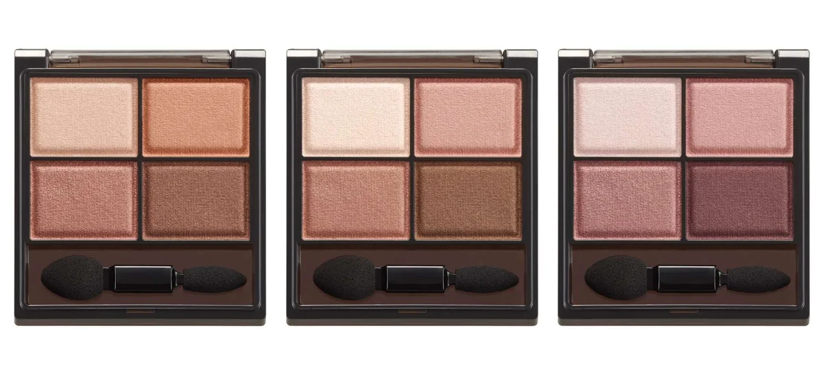 左から/SK05 アプリコットブラウン、SK06 センシュアルブラウン、SK07 ピオニーブラウン