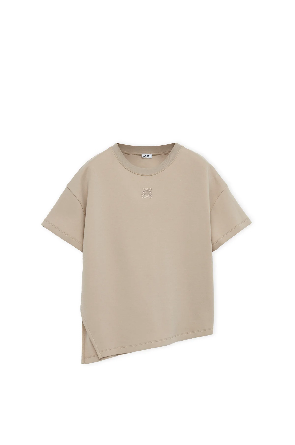 ロエベ 2025年秋冬プレコレクション、アシメントリー Tシャツ