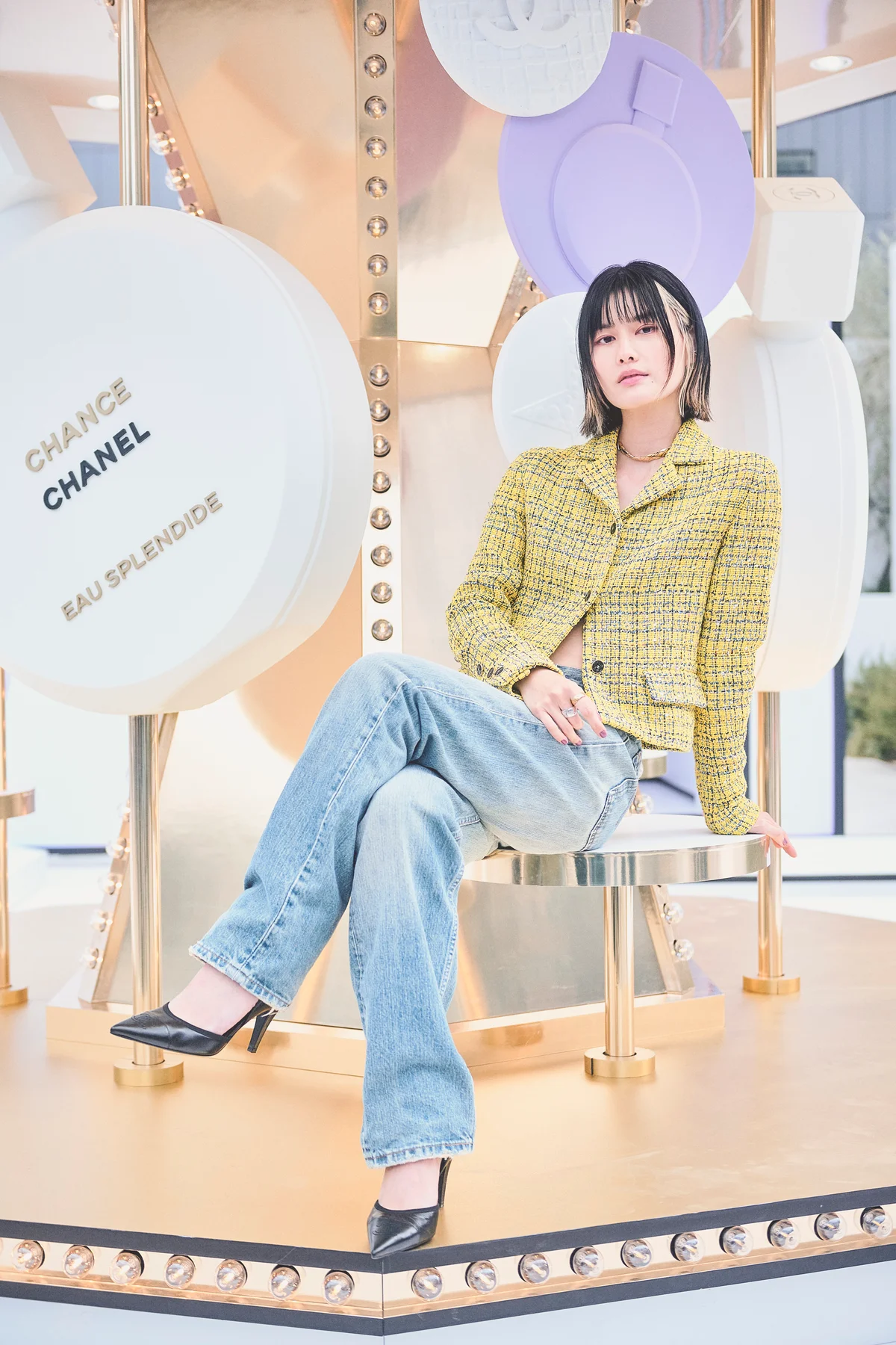 橋本愛が【シャネル】チャンスの期間限定イの画像_1