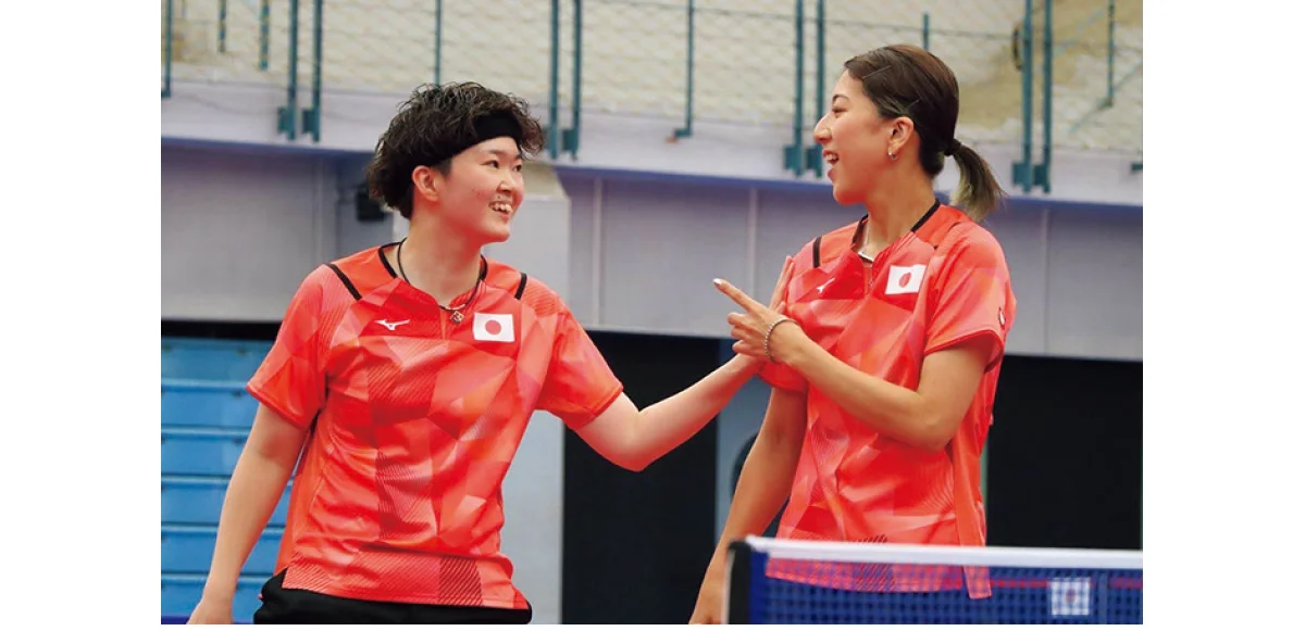 デフ卓球 亀澤理穂選手 木村亜美選手