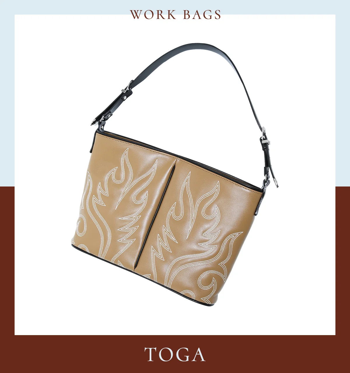 通勤バッグ　トーガ（TOGA）バッグ〈H21×W27×D7cm〉￥94,600