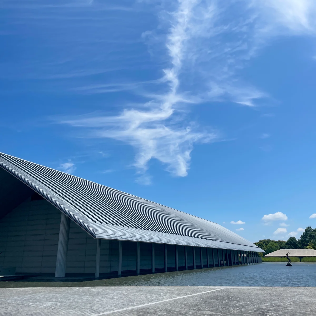 佐川美術館の外観