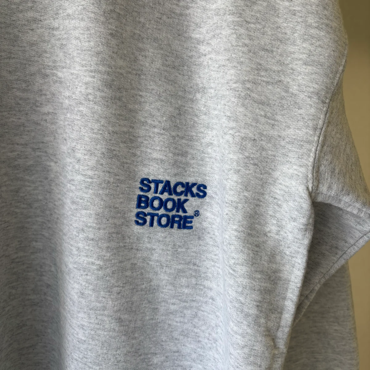 スウェット　秋服　stacks bookstore 