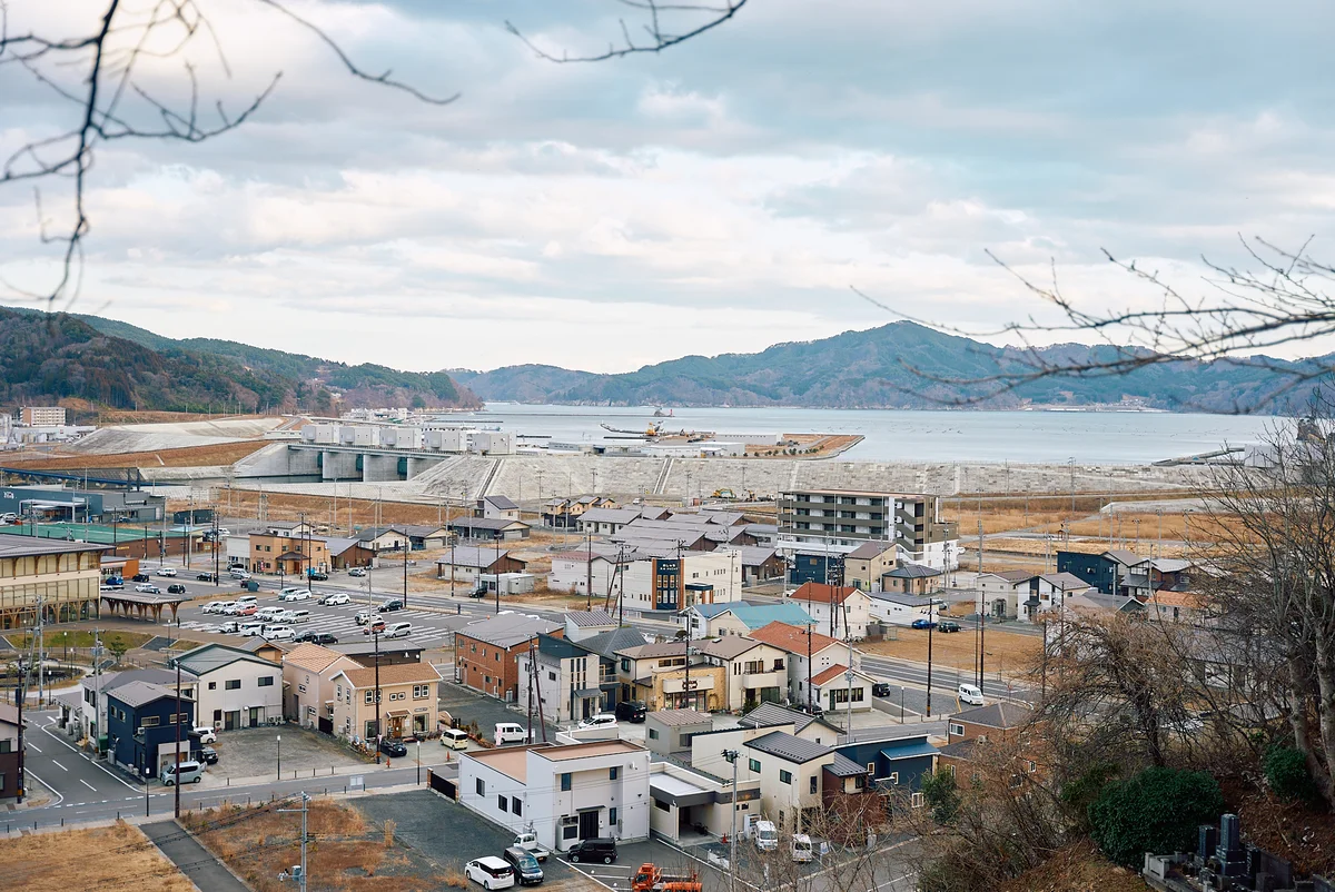 岩手県大槌町の風景
