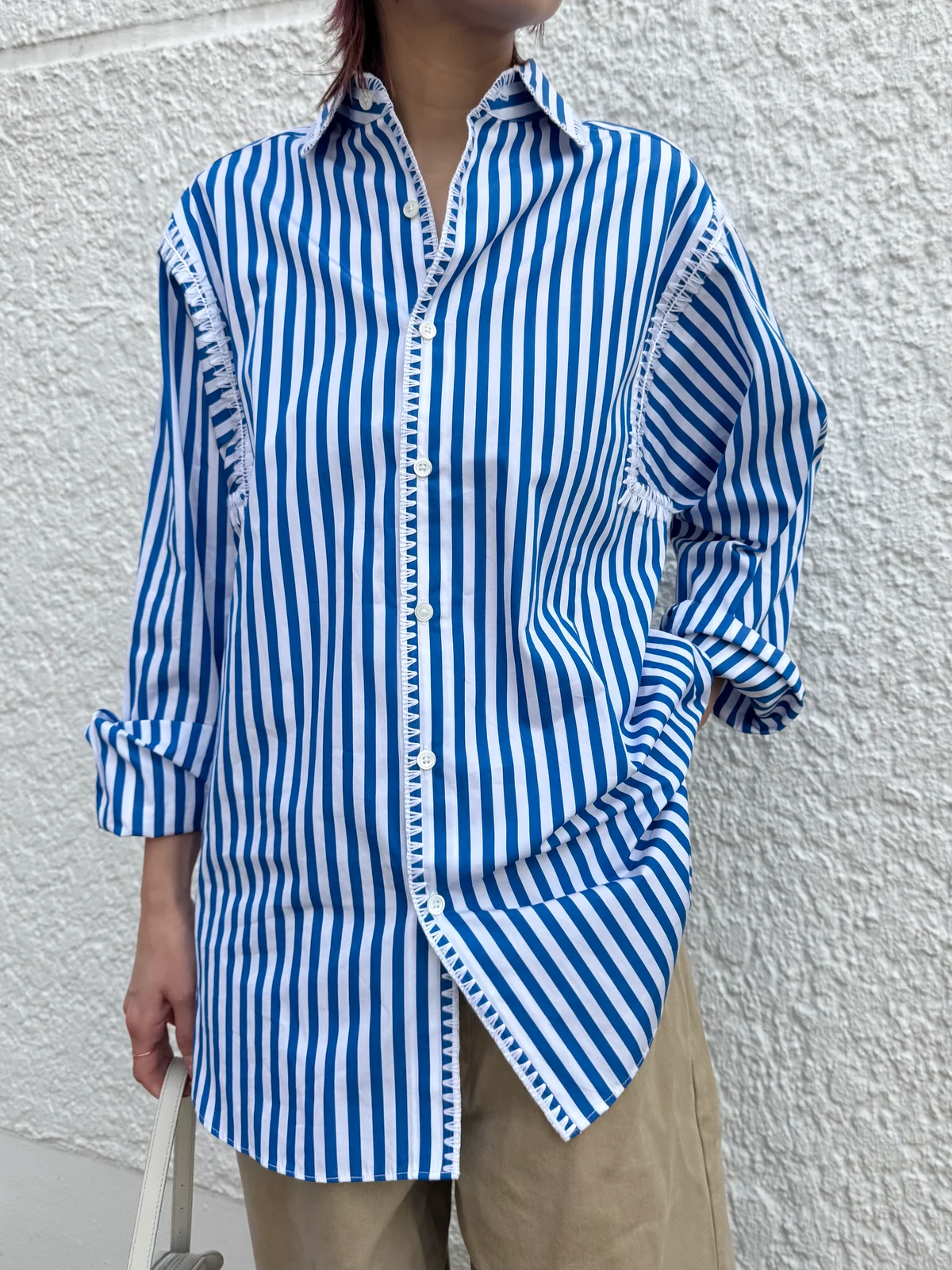 セルフスナップ　シャツ　セブリン　sebline