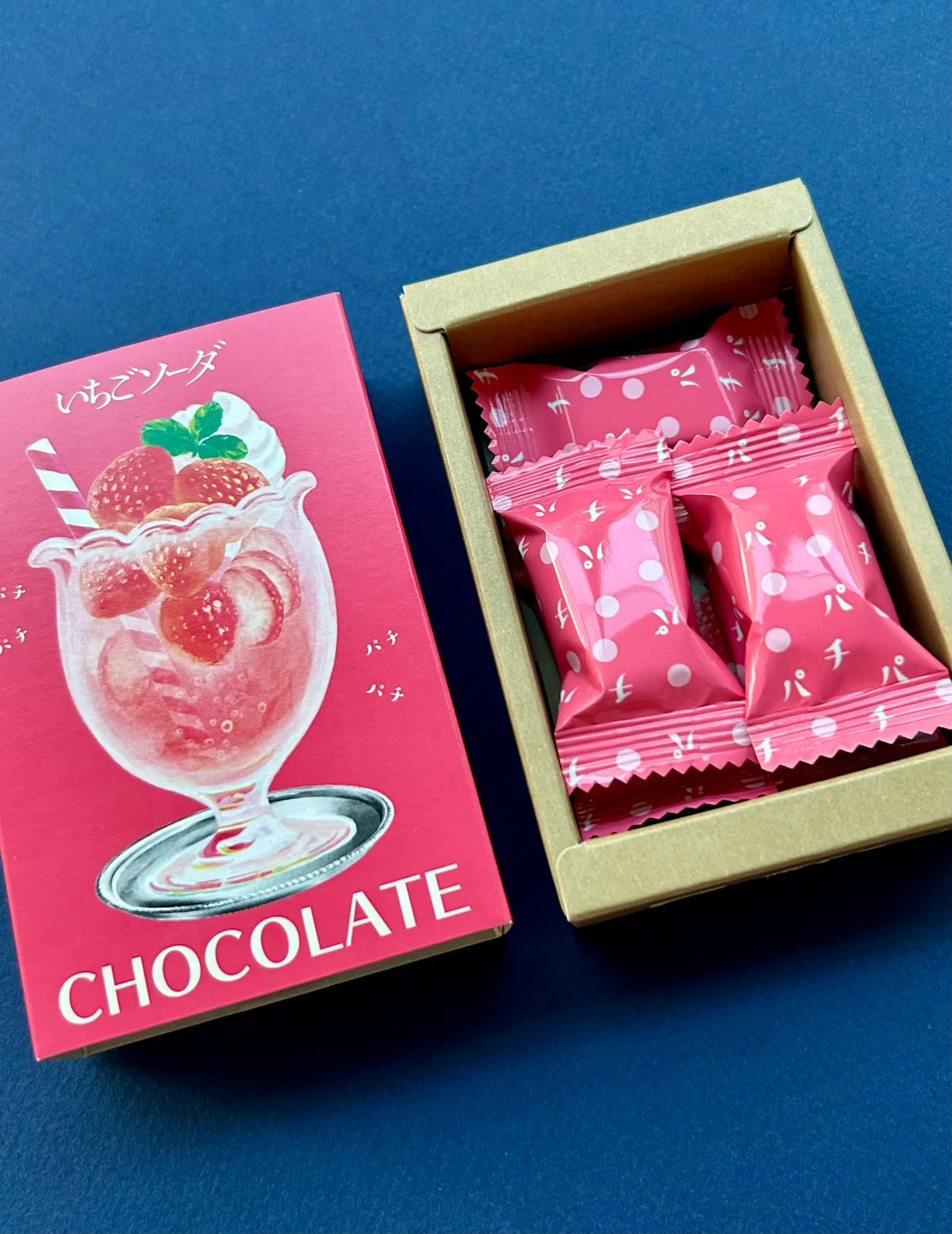 はじけるキャンディチョコレートシリーズの写真