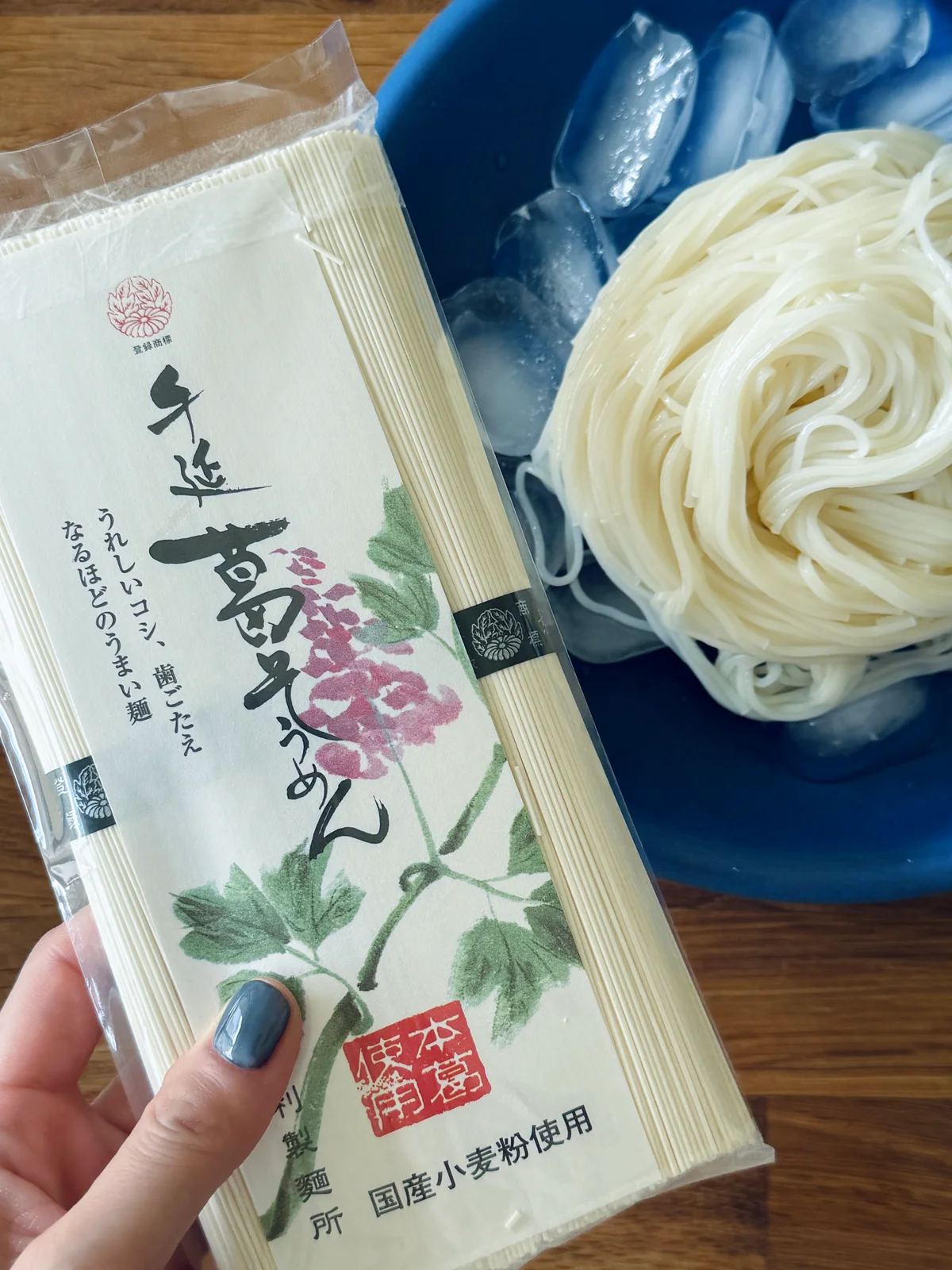 手延葛そうめんの物写真